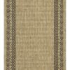 Earth - 5'3" X 7'3" Polypropylene Indoor, Outdoor Area Rug - Jute / Black - Image 2