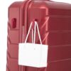 Set 3 Pieces 20" / 24" / 28" Abs Spinner Wheel Luggage, Matching Color, With Combination Lock - Wine Red - Image 17