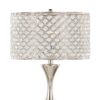 Topaz - Contemporary Table Lamp - Polished Nickel / Clear Crystal - Image 3