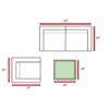 3 Person Seating Set With Cushions - Gray - Image 8