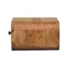 Avora - Mini Wall Mounted 1 Drawer Nightstand - Beige - Image 7