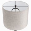 Lenuxe - Contemporary Table Lamp (Set of 2) - Oil Rubbed Bronze / Natural - Image 4