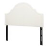 Catherine - Queen Upholstered Headboard - Antique White - Image 2