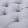 Hilton - Ottoman Bench With Classic Button Tufting - Light Gray - Image 12