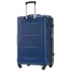 2 Piece Luggage Set With Bags Expanable Spinner Wheels ABS Lightweight Suitcase With Tsa Lock 20" / 24" - Blue - Image 18