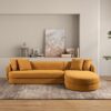 Chandler - Right Sectional Sofa - Cognac - Image 7