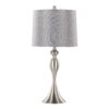Ashland - Contemporary Table Lamp (Set of 2) - Nickel / Gray - Image 2