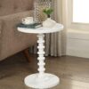 Acton - Accent Table - White - Image 3