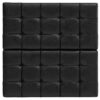 Harrison - Large Square Coffee Table Storage Ottoman - Distressed Black - Image 3
