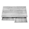 Computer Desk For Home Office, Laptop, 2 Storage Drawers, Contemporary And Modern - Gray - Image 5