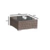 3 Person Seating Set With Cushions - Gray - Image 7