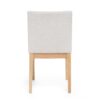 Contemporary Dining Chair (Set of 2) With Upholstered Legs - Light Beige - Image 10
