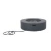 Modern Lightweight Concrete Outdoor Circular Fire Pit 50, 000 Btu - Dark Gray - Image 10