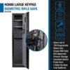 4.33 Cu Ft Biometric Keypad Rifle Safe - Black - Image 7