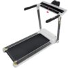Portable Compact Treadmill, Electric Motorized 3.5Hp, 14Km / H, Medium Running Machine Motorised Gym 330Lbs, Foldable For Home Gym Fitness Workout Jogging Walking, Bluetooth Speaker App Fitime - White - Image 15