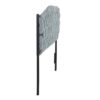 Braided Matisse - Twin Size Headboard - Black / Blue - Image 3
