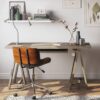 Sawhorse - Desk - Farmhouse Gray - Image 6