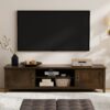 Burlington - Low TV Media Stand - Mahogany - Image 10