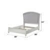 Maverick - Eastern King Bed - Silver - Image 5