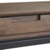 Banting - Mid Century Wide Desk - Walnut Brown - Image 5