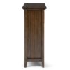 Bedford - Medium Storage Cabinet - Rustic Natural Aged Brown - Image 8