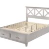 King X Storage Bed - Gray - Image 2