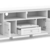 Warm Shaker - TV Media Stand - White - Image 3