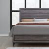 Mirage - Queen Bed - Gray / Black - Image 2