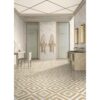 Waterjet Polished Marble Tile For Floor And Wall Stone - White / Gold - Image 5