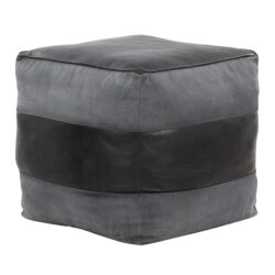 Cobbler - Pouf - Black / Gray