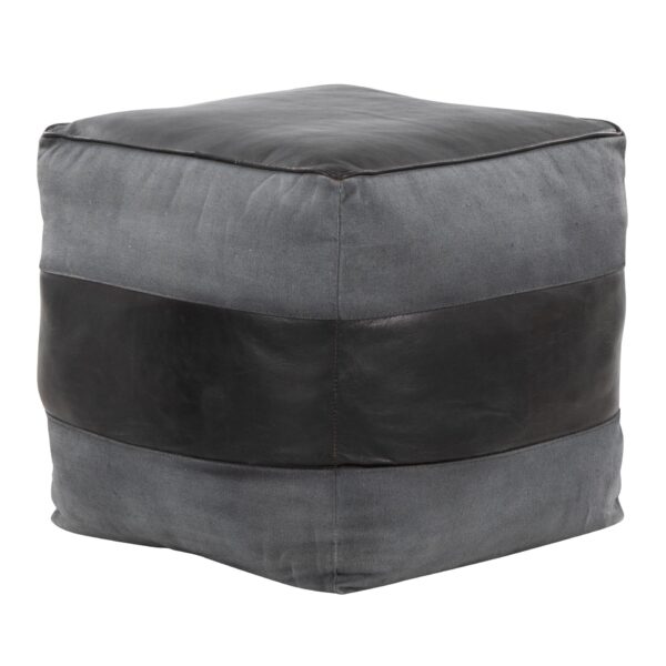 Cobbler - Pouf - Black / Gray