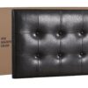 Caldwell - Twin Bed Stylish Contemporary - Black - Image 6