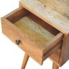 Mini 2 Drawer Nightstand - Oak - Image 8