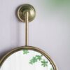2 Circle Mirrors For Wall Decor, Unique Contemporary Wall Mirror For Living Room Bedroom Entryway - Gold - Image 7