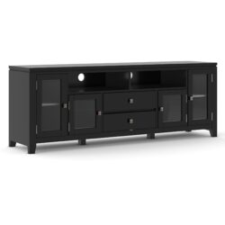 Cosmopolitan - Wide TV Media Stand - Black
