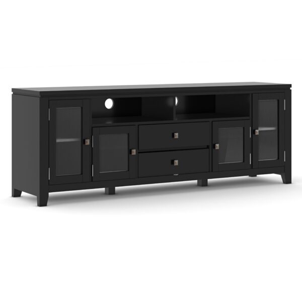 Cosmopolitan - Wide TV Media Stand - Black