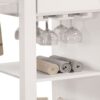 Ottawa - Kitchen Cart - Black / White - Image 3