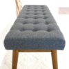 Delilah - Modern Bench - Gray - Image 5