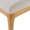 Contemporary Dining Chair (Set of 2) With Upholstered Legs - Light Beige - Image 12