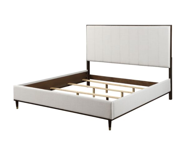 Carena - Eastern King Bed - Light Gray
