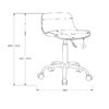 Office Chair, Adjustable Height, Swivel, Ergonomic, Contemporary & Modern - Gray - Image 10