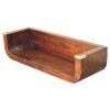 Indira Floating Console Table - Walnut - Image 8
