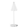 Pix - Contemporary Task Lamp Built In USB Port - Glossy White / Chrome - Image 5