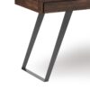 Lowry - Large Desk - Distressed Charcoal Brown - Image 4