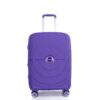 Expandable Hardshell Suitcase Double Spinner Wheels Pp Luggage Sets Lightweight Durable Suitcase & Tsa Lock, 3 Piece Set (20/24/28) - Purple - Image 11