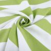 2 Piece High Back Chair Cushion Set, Tufted Patio Or Rocking Chair Cushions For Garden Or Porch - Kiwi / White - Image 12