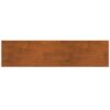 Draper - Mid Century 8 Cube Storage Sofa Table - Teak - Image 5