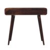 Curved Writing Desk - Walnut - Image 7
