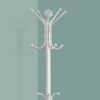 Free Standing Coat Rack 12 Hooks For Entryway - White - Image 3