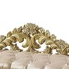 Cabriole - Synthetic Leather Bench - Gold - Image 7